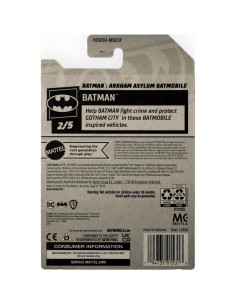 Hot Wheels Batmobile Batman 2022 Escala 1:64 Marrón 2