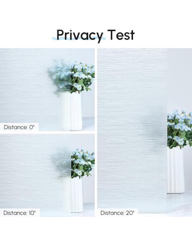 Película de Privacidad DOWELL 44.5x200 cm Vinilo Esmerilado