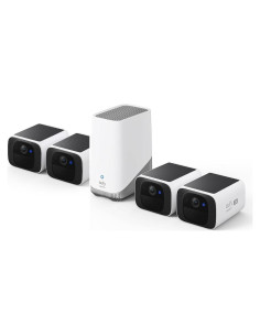 Cámara de Seguridad Inalámbrica eufy S220 SoloCam 4 Unidades 2K