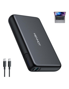 Banco de Energía 30000mAh HenHot 100W Cargador Portátil USB-C