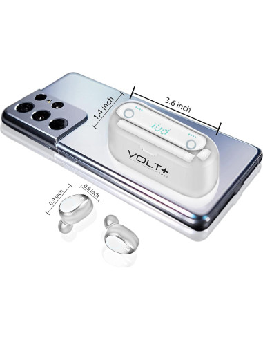 Auriculares Inalámbricos Bluetooth 5.3 Volt Plus F9 con PowerBank 2000mAh