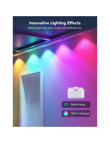 Clips de Tornillo Govee para Luces Exteriores - 150 Piezas Clips de Tornillo Govee para Luces Exteriores - 150 Piezas