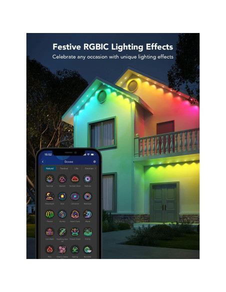 Clips de Tornillo Govee para Luces Exteriores - 150 Piezas Clips de Tornillo Govee para Luces Exteriores - 150 Piezas