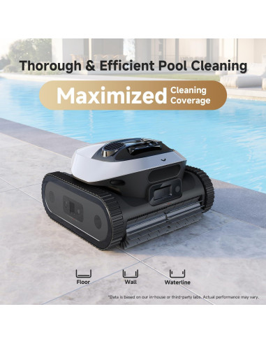 Limpiador de Piscinas Robótico DREAME Z1 Pro Inalámbrico 3028 L/h