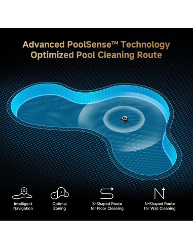 Limpiador de Piscinas Robótico DREAME Z1 Pro Inalámbrico 3028 L/h