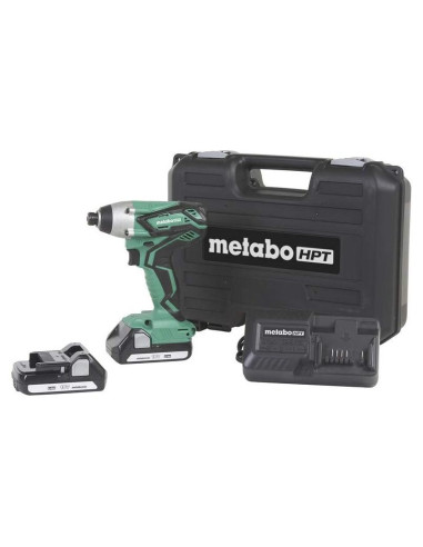 Destornillador de Impacto Inalámbrico Metabo HPT 18V 145.2 Nm