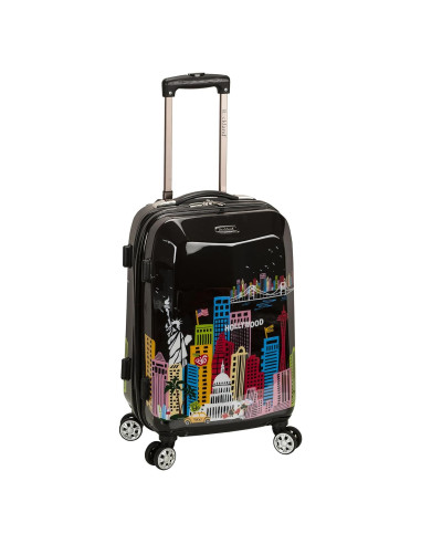 Equipaje de mano Rockland Departure 20" América - Policarbonato