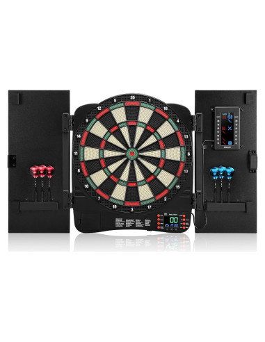Gabinete de Dardos Electrónicos Haoteey con Marcador LED 40 Juegos