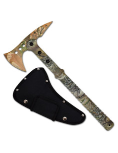 Hacha de Lanzamiento Snake Eye Tactical 38.1 cm con Funda Camo