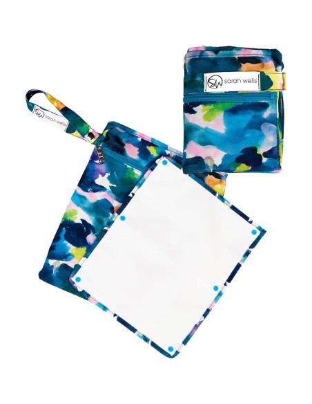 Bolsa Húmeda/Seca Sarah Wells Pumparoo Aquarelle - Organizador para Extractor de Leche