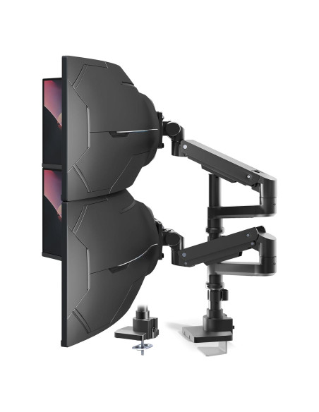 Soporte Doble para Monitor PUTORSEN Negro 17-57" Ajustable