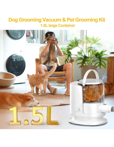 Aspiradora para Cuidado de Mascotas Poit G20 12000Pa 1.5L