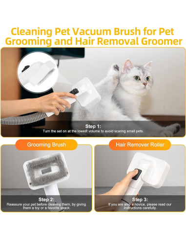 Aspiradora para Cuidado de Mascotas Poit G20 12000Pa 1.5L