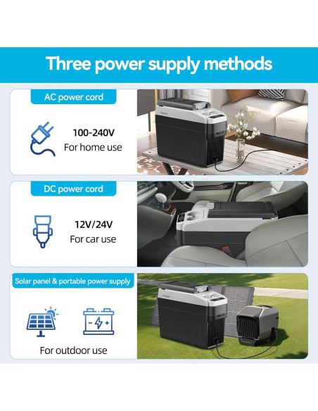 Nevera Portátil Eléctrica Tecnolove 18L 12V/110V para Coche Nevera Portátil Eléctrica Tecnolove 18L 12V/110V para Coche