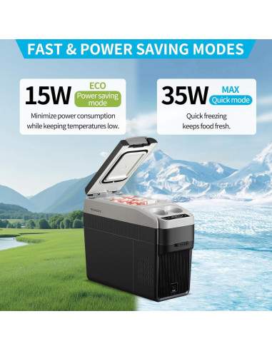 Nevera Portátil Eléctrica Tecnolove 18L 12V/110V para Coche