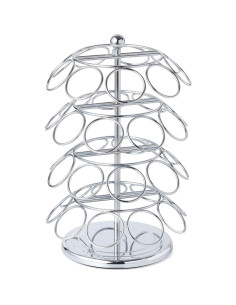 Soporte para K Cup Nifty 36 Cápsulas Cromo Organizador Cocina 2