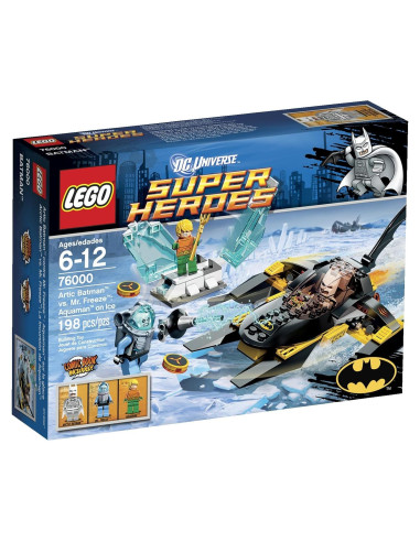 LEGO Superhéroes Batboat Ártico Batman vs Mr. Freeze 76000