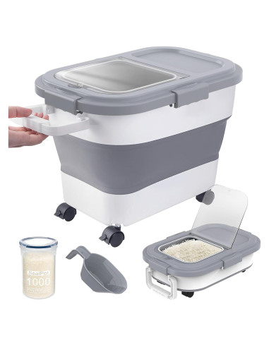 Contenedor de Almacenamiento de Alimentos HOYTAMDAR 9-13 kg Plegable
