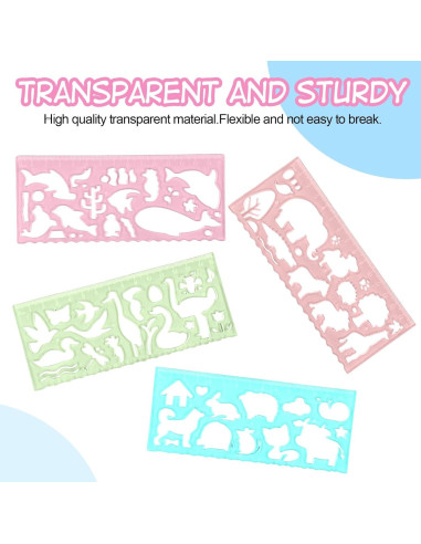 8 Plantillas de Dibujo para Niños Ymapinc - Animales Coloridos