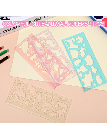 8 Plantillas de Dibujo para Niños Ymapinc - Animales Coloridos