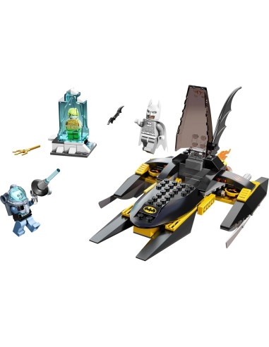 LEGO Superhéroes Batboat Ártico Batman vs Mr. Freeze 76000