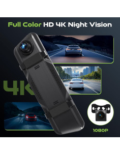 Cámara de Tablero Espejo 4K Driauto con GPS y WiFi 2