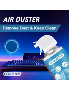 Soplador de Aire CPDUSTER para Limpieza de PC - 6 Piezas 2