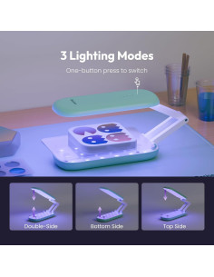 Luz UV de Doble Cara Resiners R-188E Inalámbrica 4000mAh 2