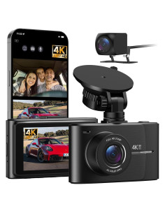 Cámara Dash 4K LECTRUS D2B Delantera y Trasera con WiFi