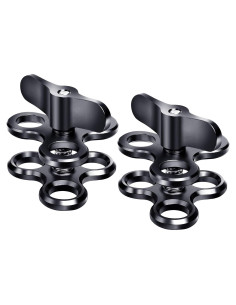 Soporte de cámara submarina LetonPower 3 agujeros 25mm