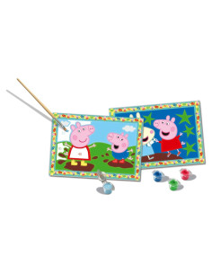 Kit de Pintura por Números Ravensburger Peppa Pig 32x22 cm