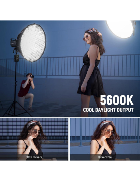 Kit de Luz LED NEEWER FS150 y TL97C RGB Portátil 130W