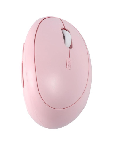 Ratón Vertical Ergonómico Inalámbrico Bluetooth Dtobhars Rosa 1600 DPI