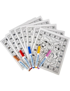Set de Colorear Metálico Crayola PAW Patrol - 10 Páginas y 5 Marcadores 2