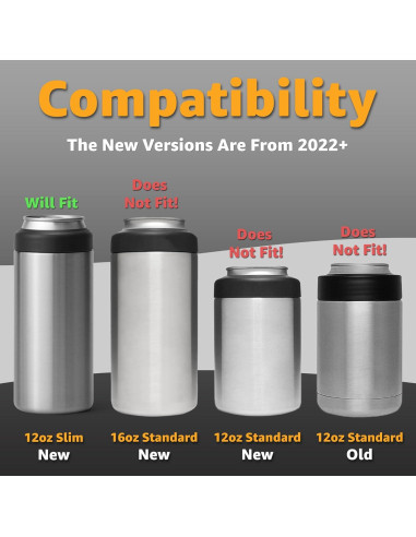 Tapa de Reemplazo Jmoe USA para Yeti Colster - Delgada, Negro