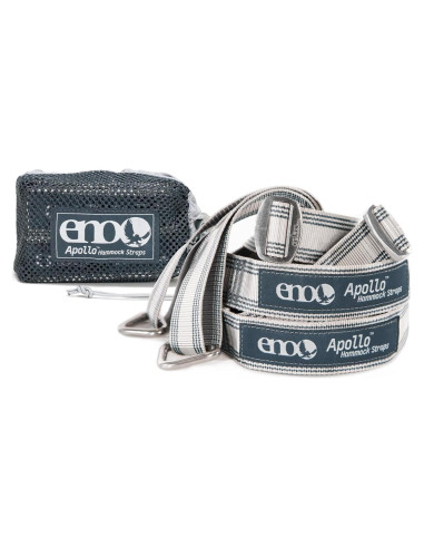 Correas para Hamacas ENO Apollo - 3.05 m - Gris Carbón