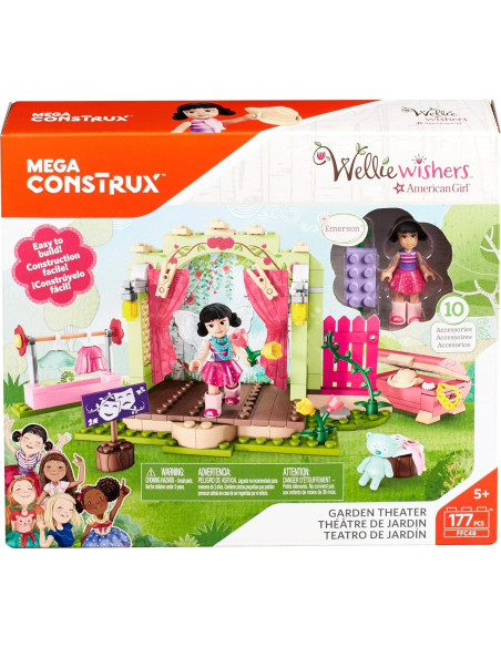 Mega Construx Jardín Teatro Emerson con Accesorios