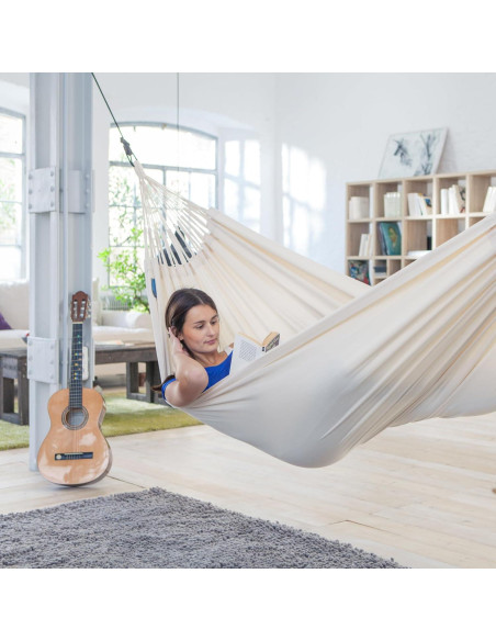 Hamaca Doble LA SIESTA Modesta Algodón Orgánico 2 Personas Hamaca Doble LA SIESTA Modesta Algodón Orgánico 2 Personas