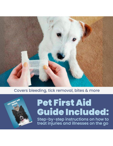 Kit de Primeros Auxilios para Perros Rubyloo - 3 Piezas