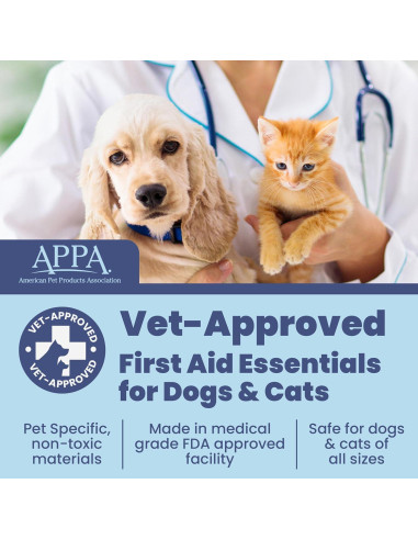 Kit de Primeros Auxilios para Perros Rubyloo - 3 Piezas