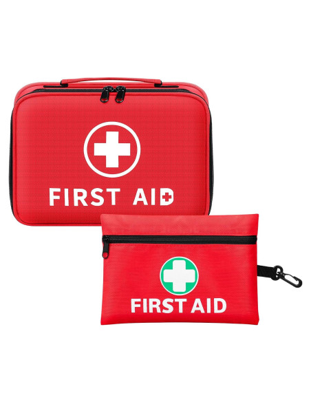 Kit de Primeros Auxilios RAINLOS Grande y Pequeño 24.89x16cm Kit de Primeros Auxilios RAINLOS Grande y Pequeño 24.89x16cm