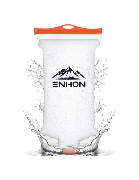 Bolsa de Agua Colapsable Enhon 2L TPU para Senderismo