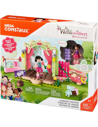 Mega Construx Jardín Teatro Emerson con Accesorios