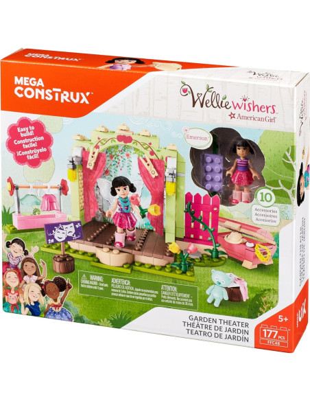 Mega Construx Jardín Teatro Emerson con Accesorios
