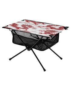 Mesa de Camping Plegable Msyxl 60x40cm, Ligera y Compacta