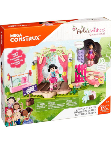 Mega Construx Jardín Teatro Emerson con Accesorios