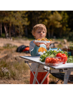 Mesa Plegable PORTAL con Silla de Pesca para Camping 2
