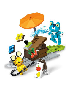 Mega Construx Pokémon Froakie vs Dedenne - Set de Batalla