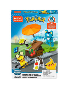 Mega Construx Pokémon Froakie vs Dedenne - Set de Batalla 2