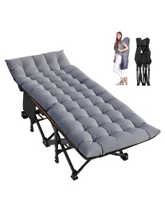 Cama Plegable Slsy para Camping 408 kg Alta Resistencia